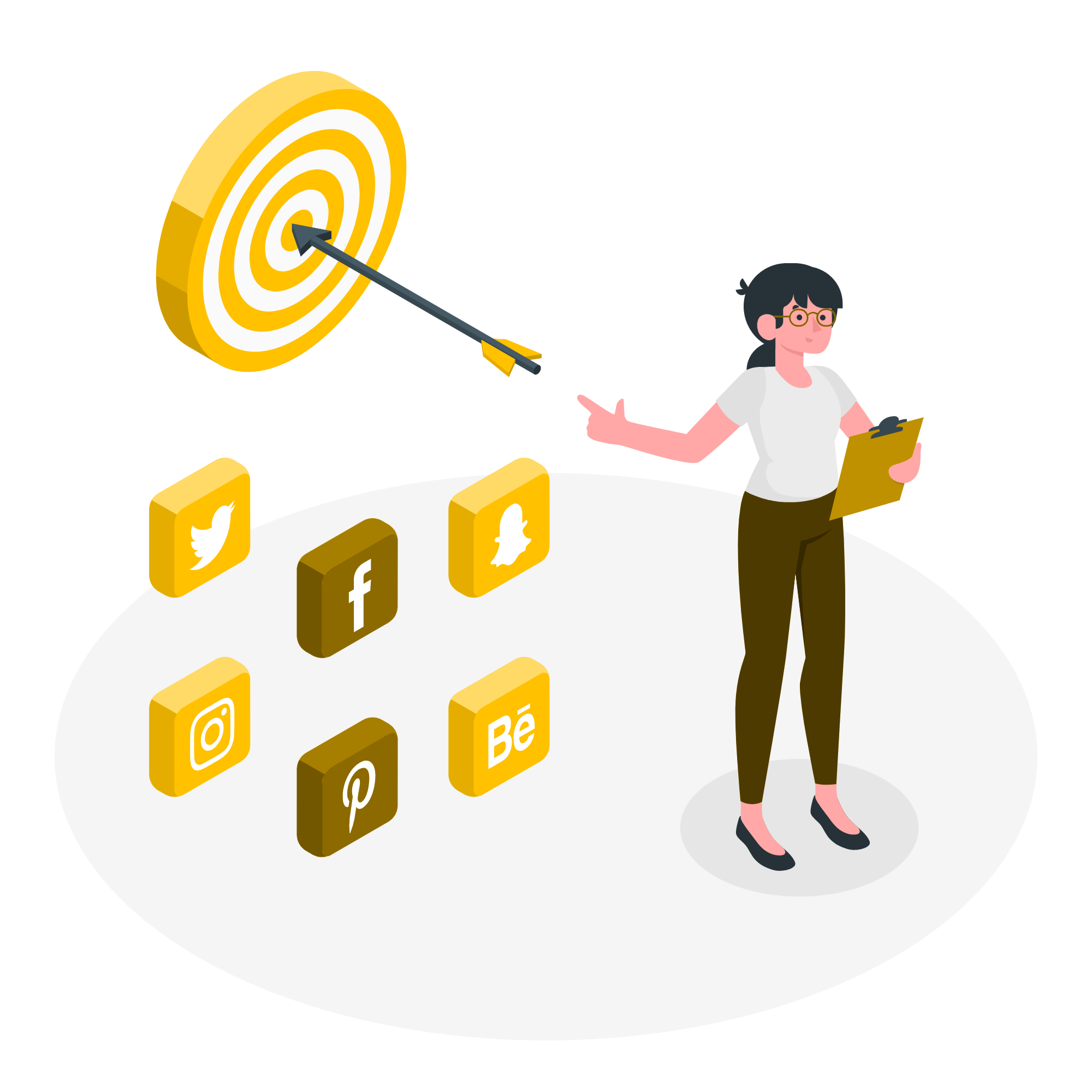 A well-dressed person using a smartphone, symbolizing curated social media